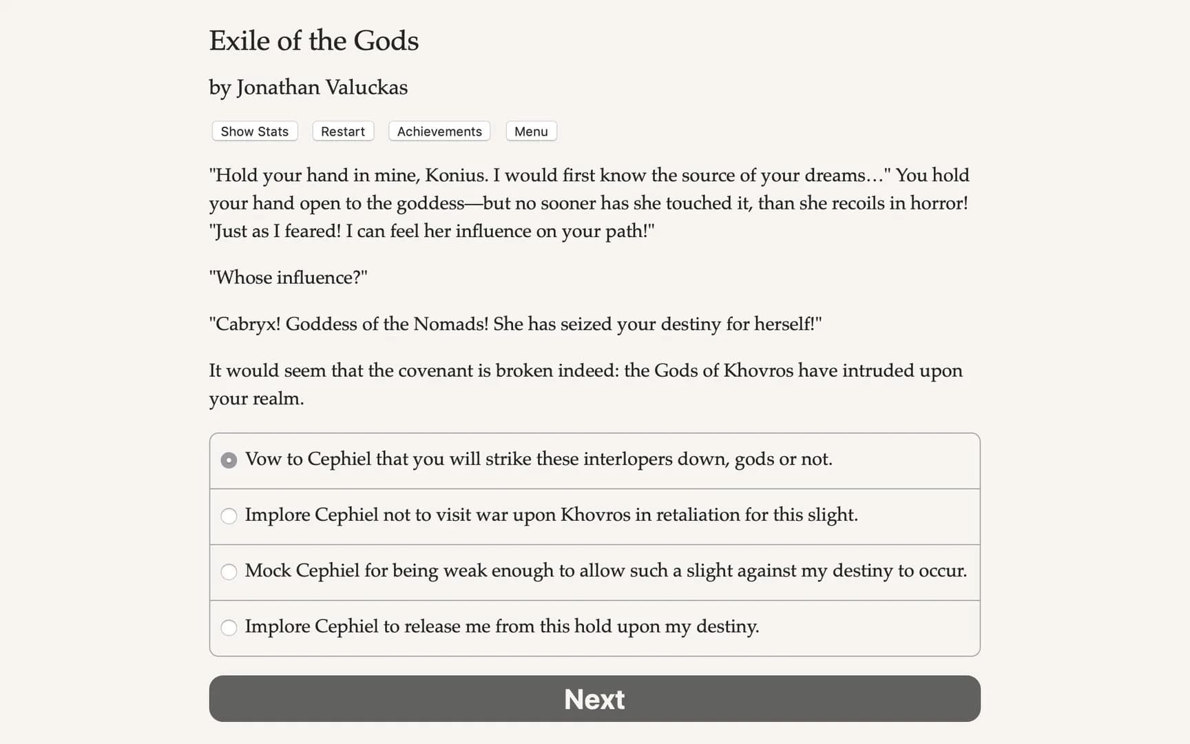 Exile of the Gods görsel 6