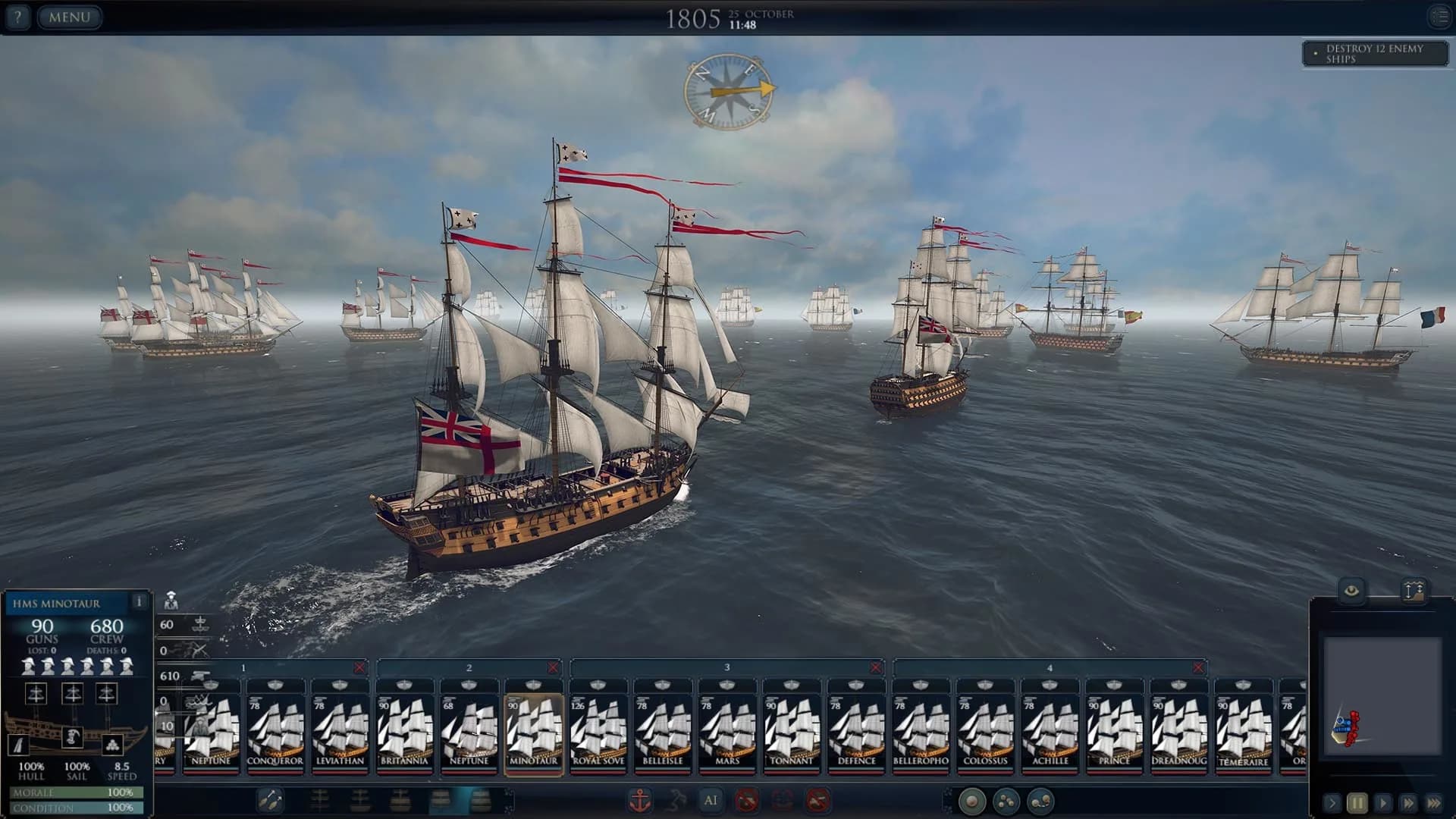 Ultimate Admiral: Age of Sail görsel 2