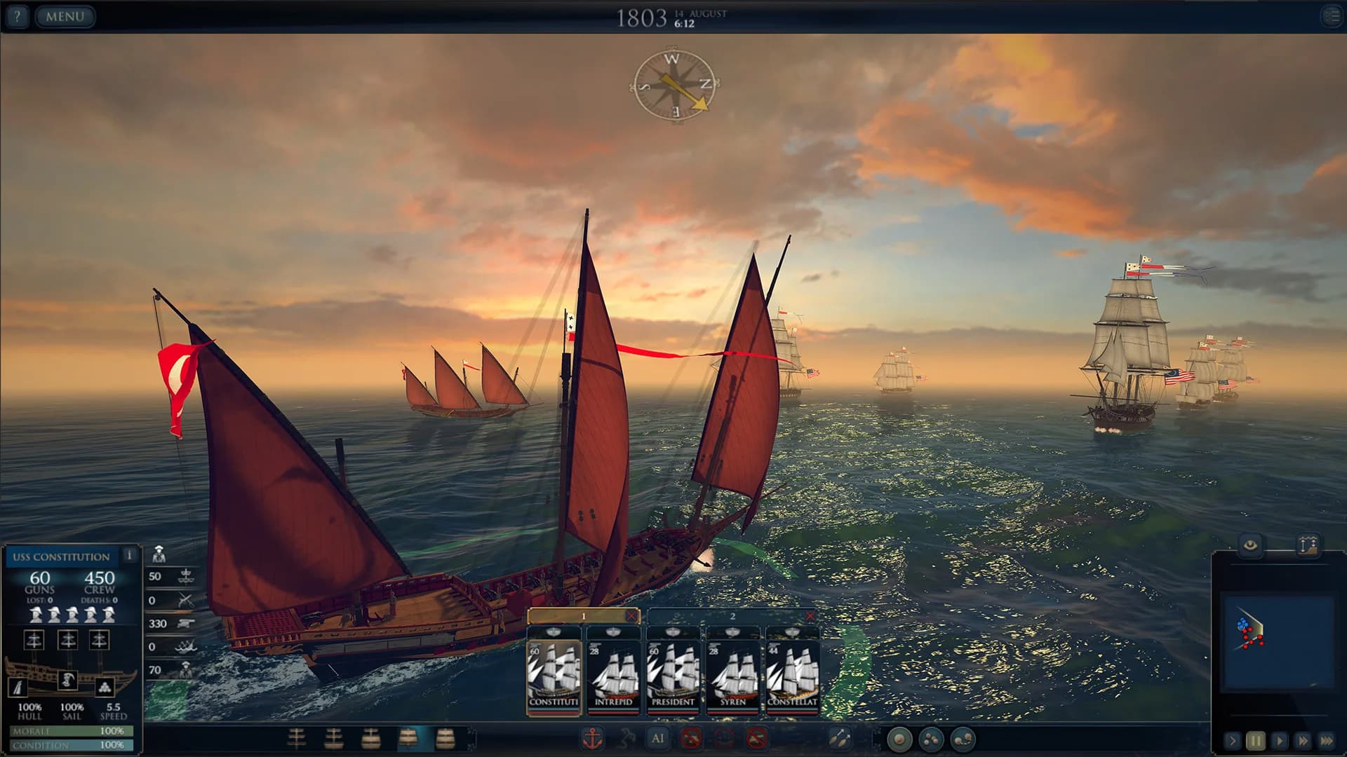 Ultimate Admiral: Age of Sail görsel 13