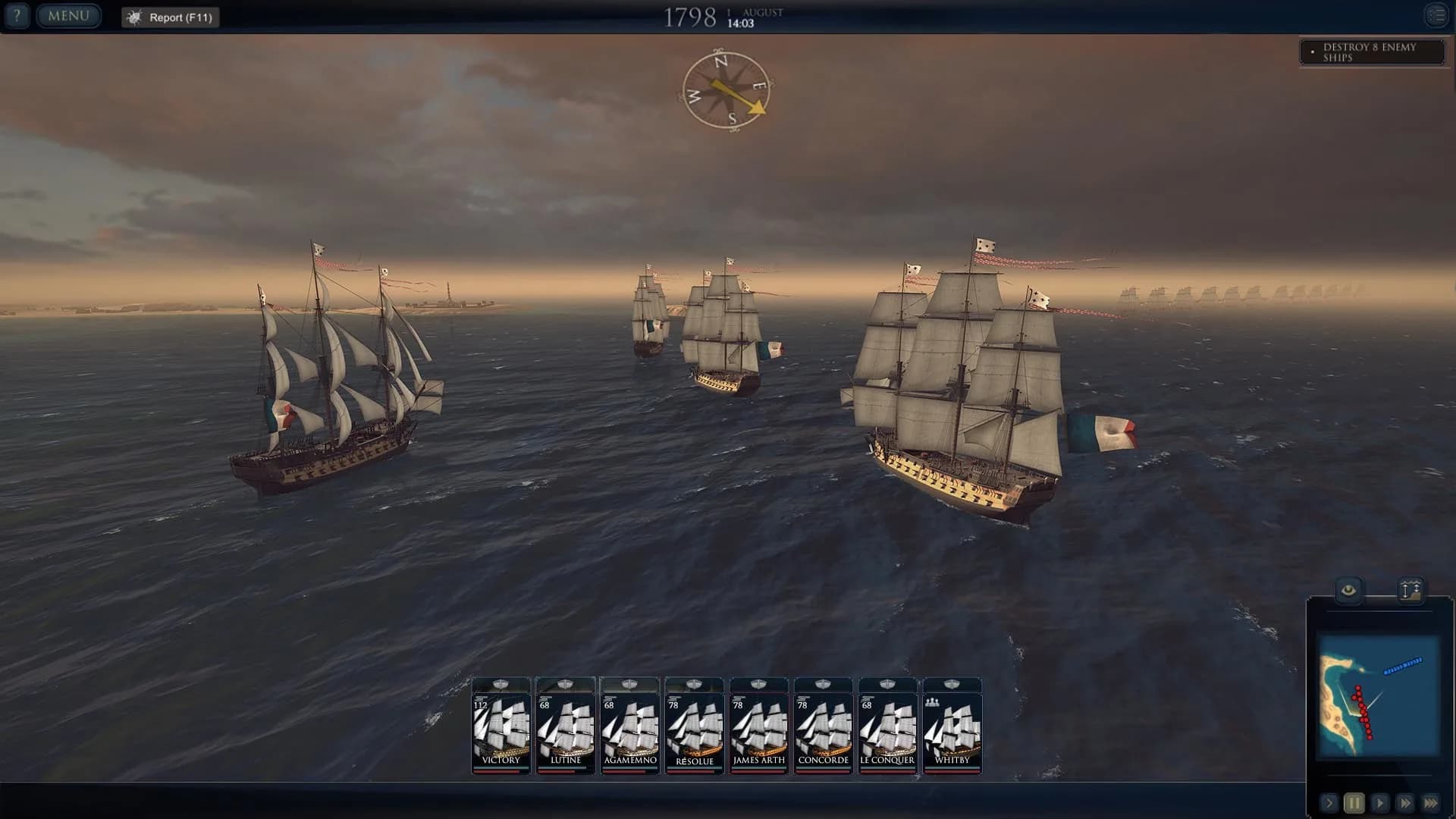 Ultimate Admiral: Age of Sail görsel 6