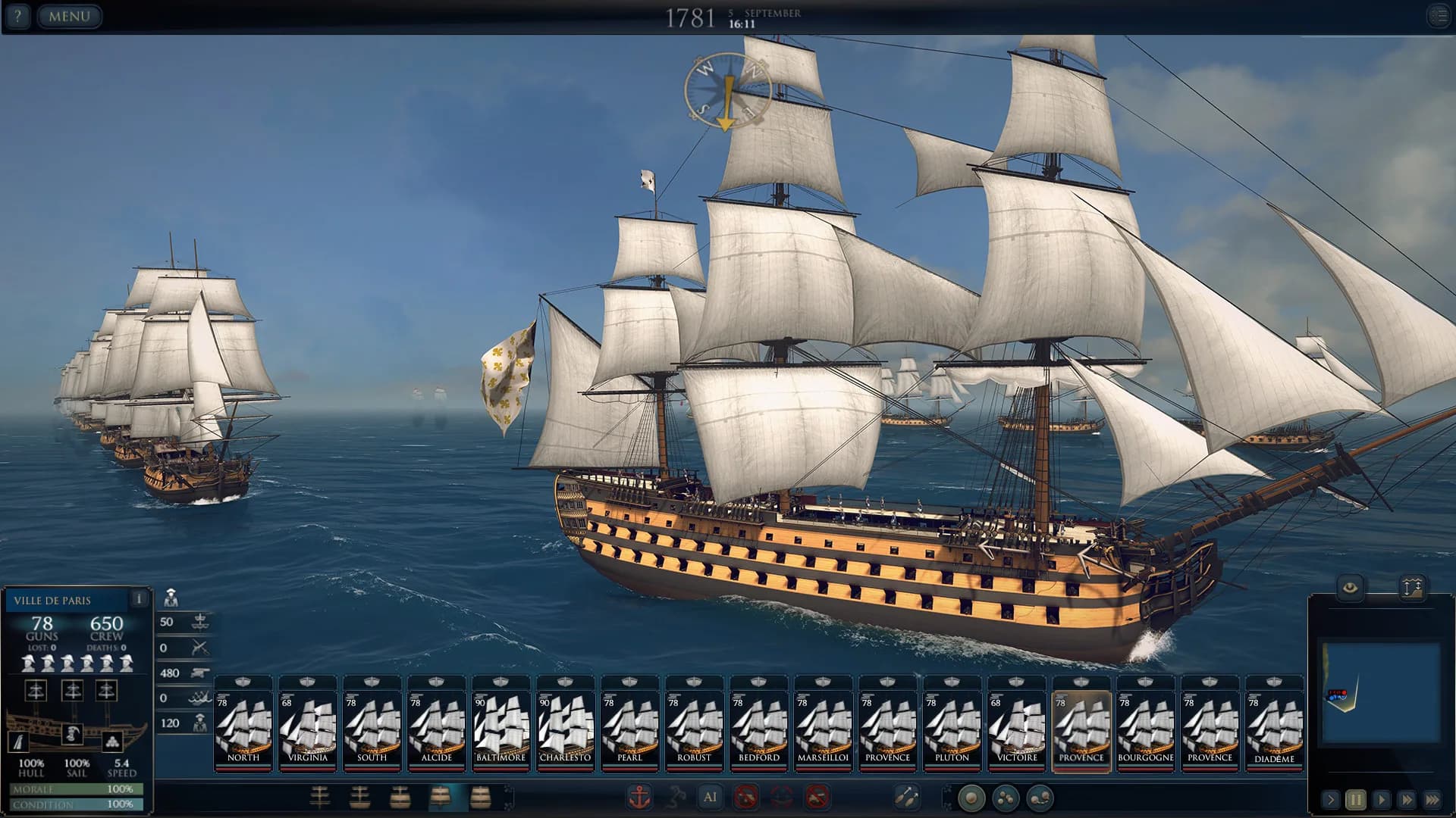 Ultimate Admiral: Age of Sail görsel 10