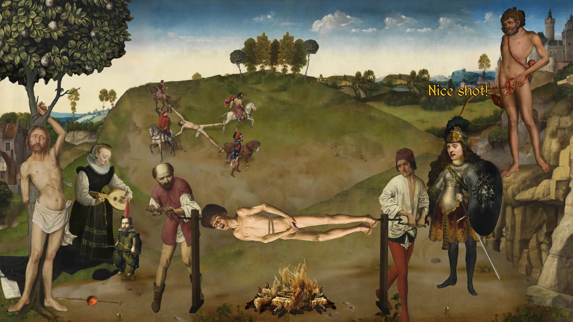 The Procession to Calvary görsel 7