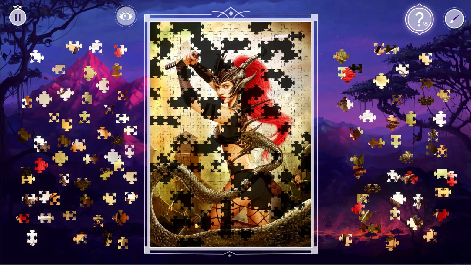 Dark Fantasy 2: Jigsaw Puzzle görsel 3