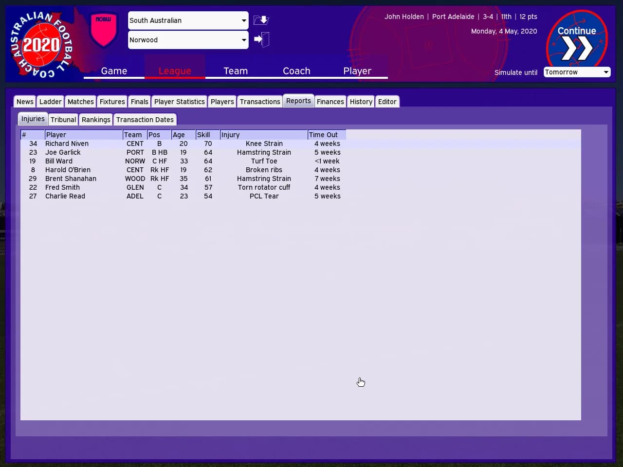 Australian Football Coach 2020 görsel 8