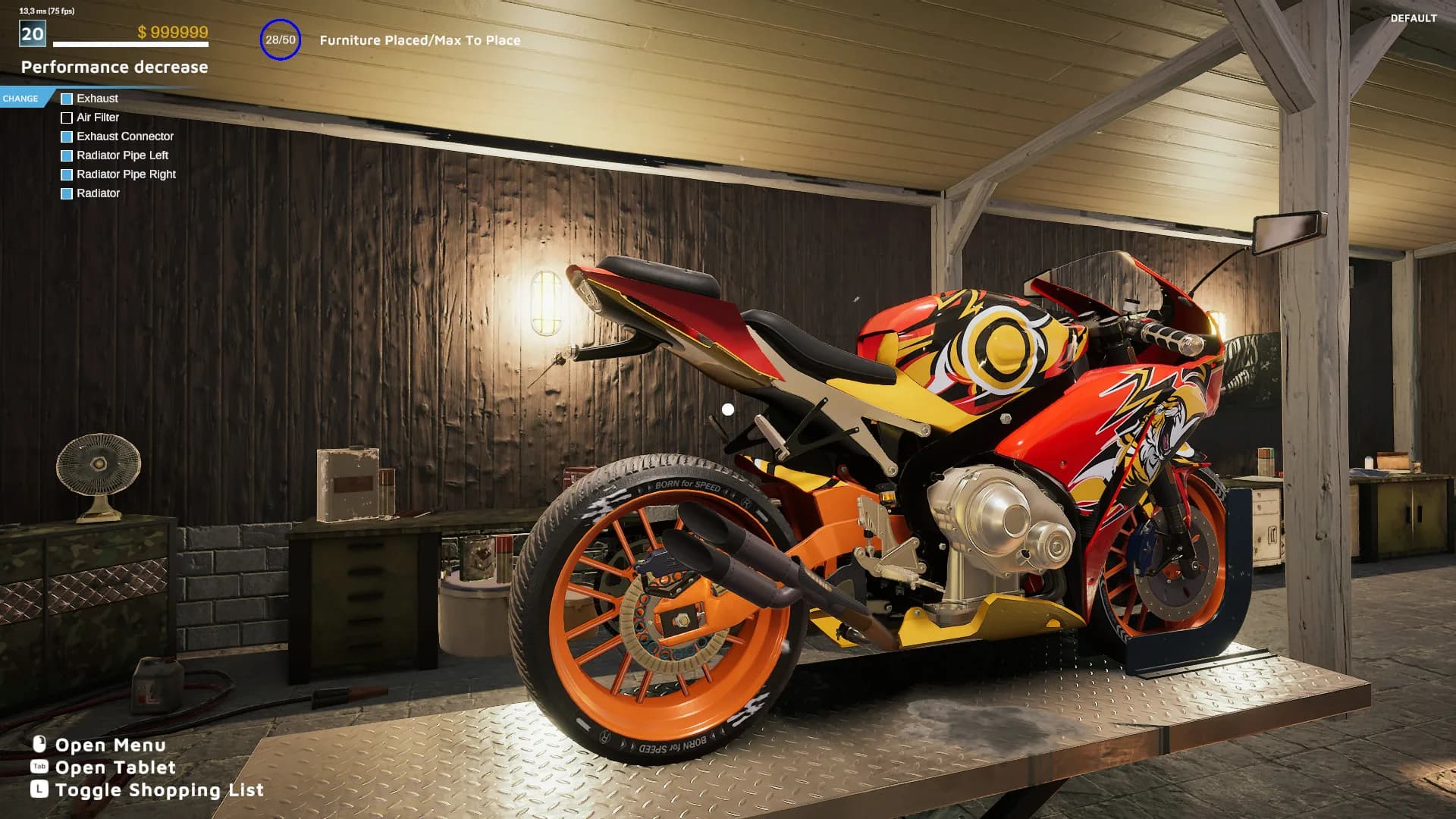 Motorcycle Mechanic Simulator 2021 görsel 3