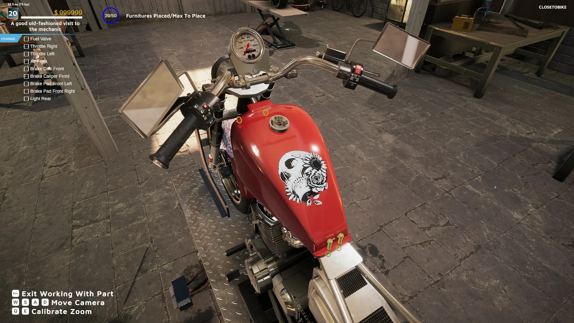 Motorcycle Mechanic Simulator 2021 görsel 13