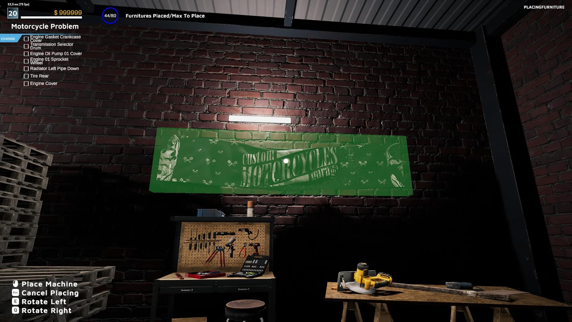 Motorcycle Mechanic Simulator 2021 görsel 17