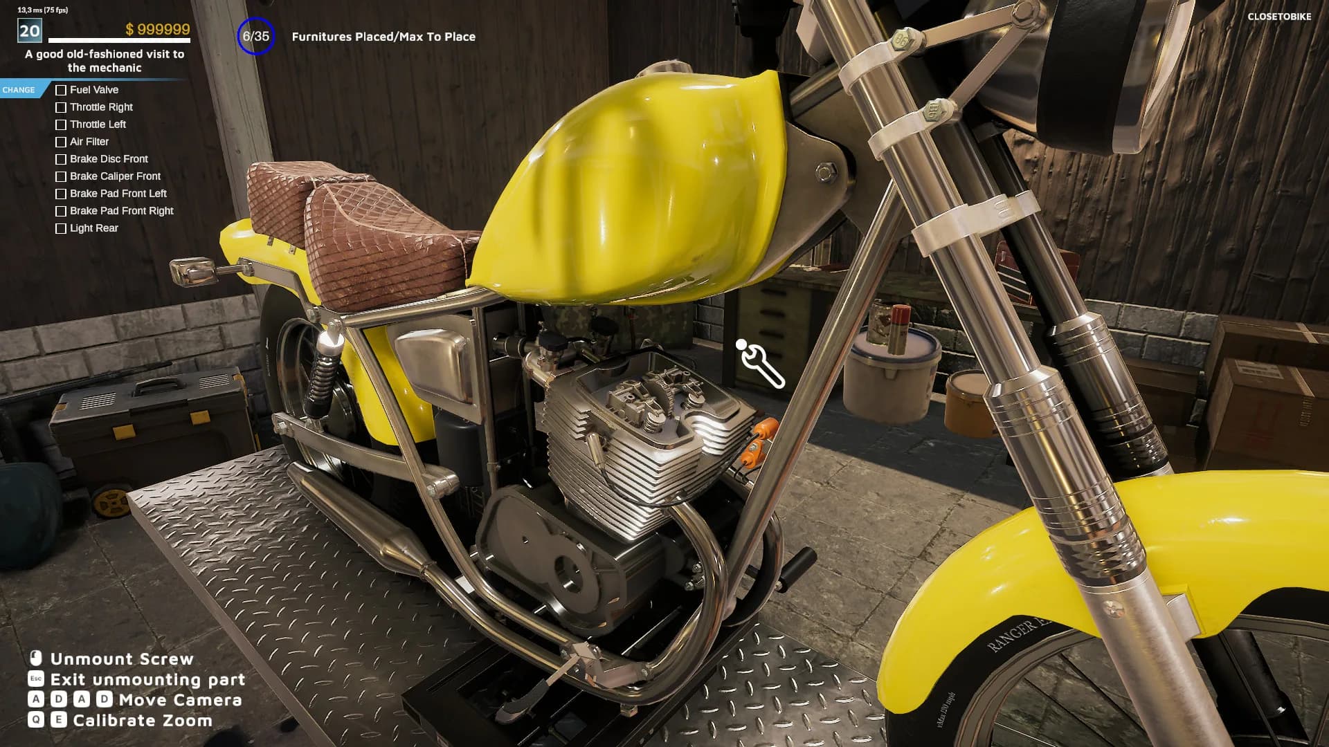 Motorcycle Mechanic Simulator 2021 görsel 18