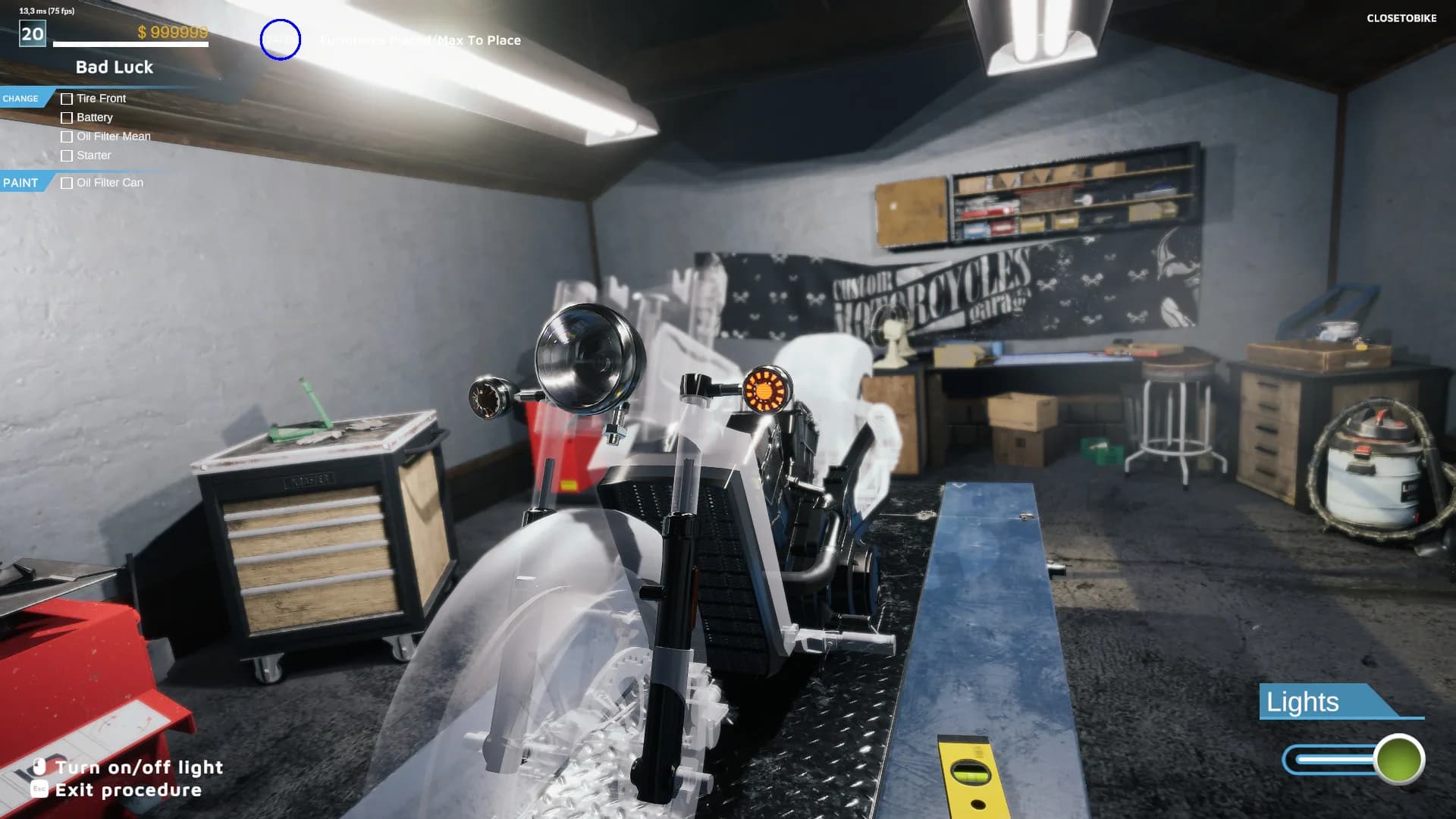 Motorcycle Mechanic Simulator 2021 görsel 19