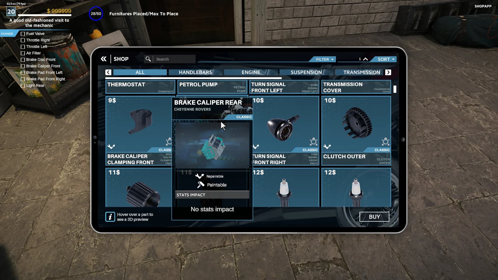 Motorcycle Mechanic Simulator 2021 görsel 20