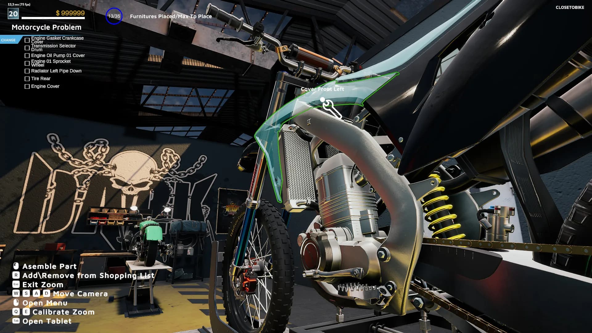 Motorcycle Mechanic Simulator 2021 görsel 22