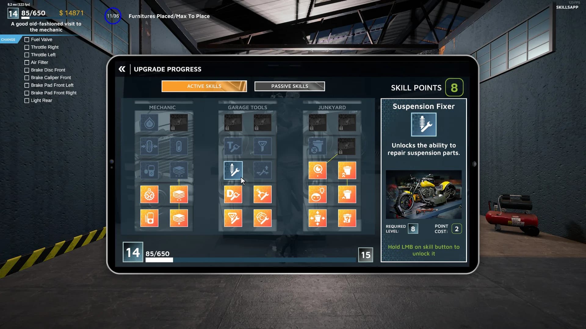 Motorcycle Mechanic Simulator 2021 görsel 30