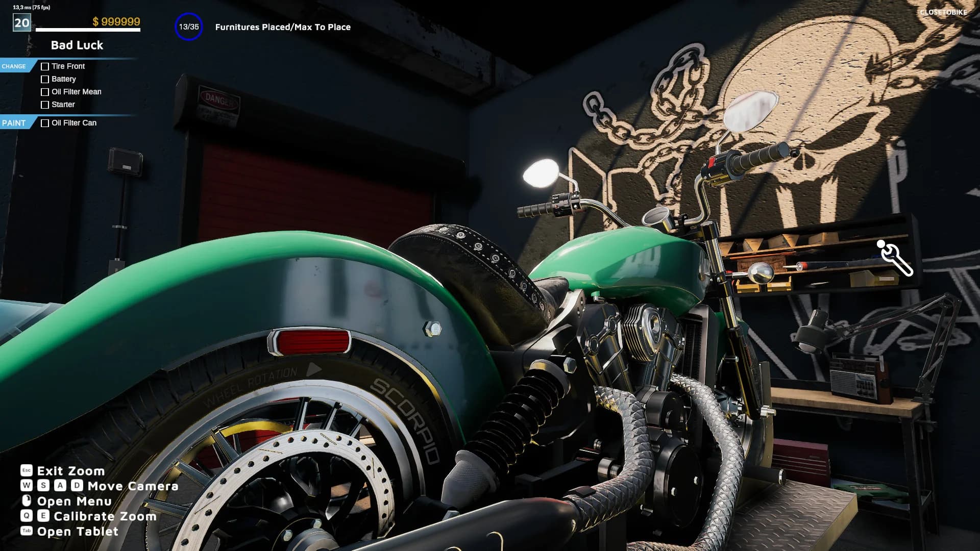 Motorcycle Mechanic Simulator 2021 görsel 31