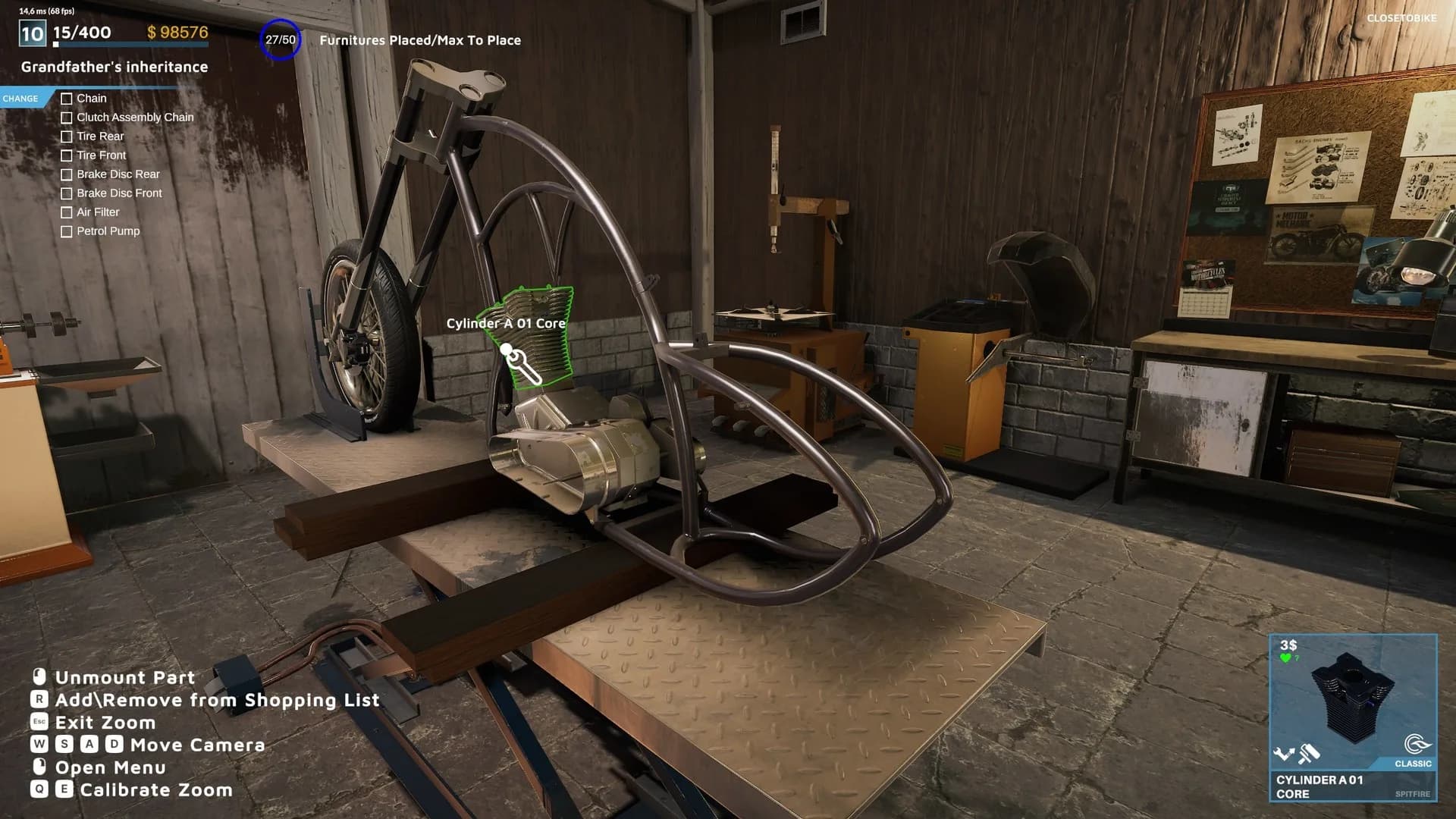Motorcycle Mechanic Simulator 2021 görsel 33