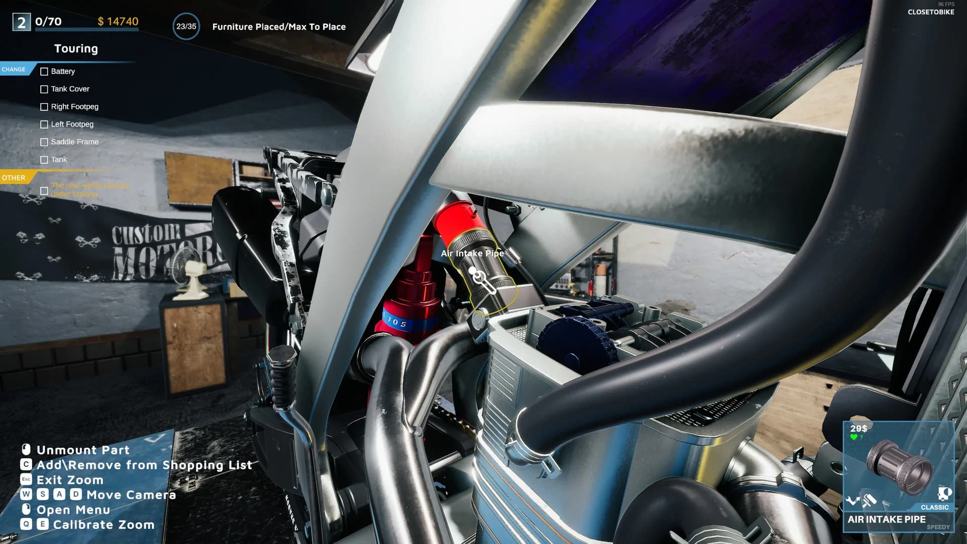 Motorcycle Mechanic Simulator 2021 görsel 6