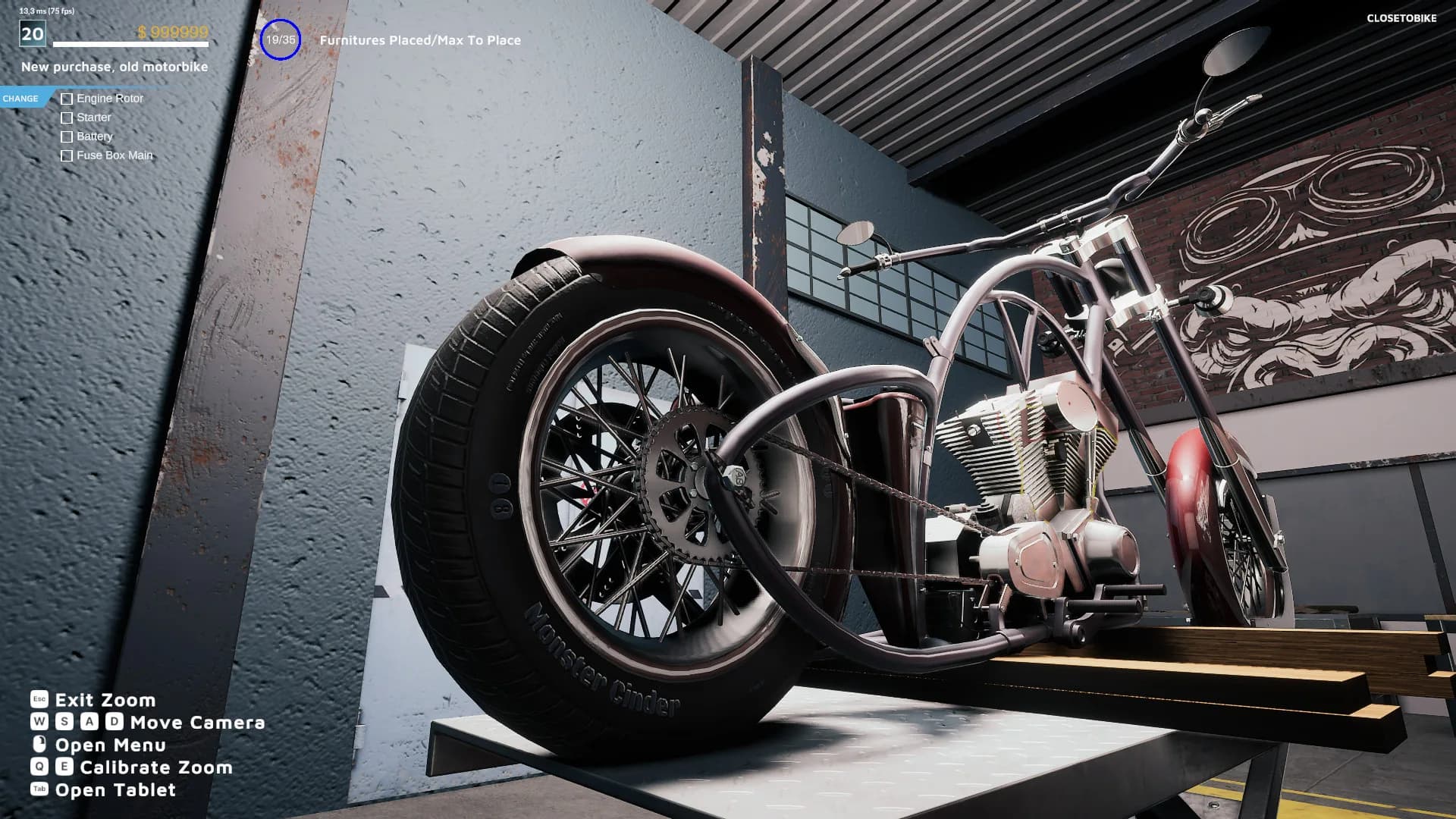 Motorcycle Mechanic Simulator 2021 görsel 7