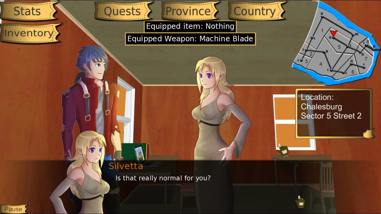 Niara: Rebellion Of the King Visual Novel RPG görsel 4