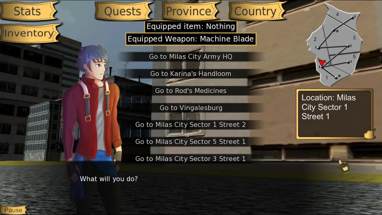 Niara: Rebellion Of the King Visual Novel RPG görsel 5