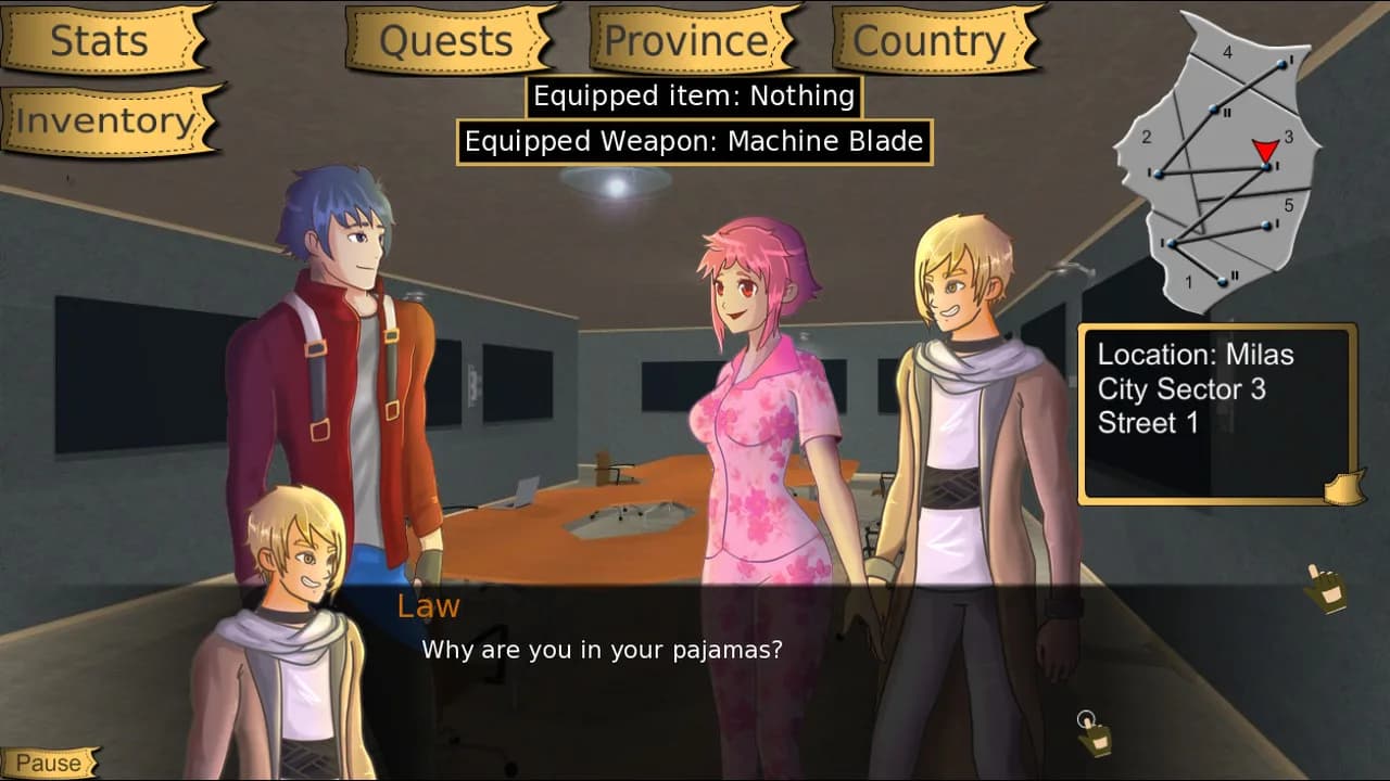 Niara: Rebellion Of the King Visual Novel RPG görsel 6