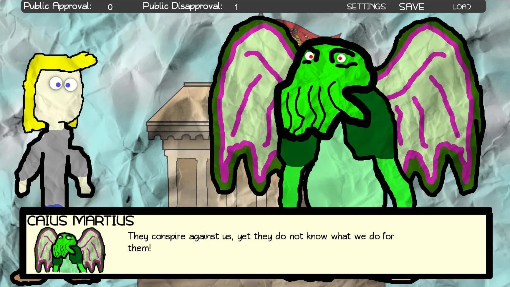 Paper Shakespeare: Cthulhu Coriolanus görsel 2
