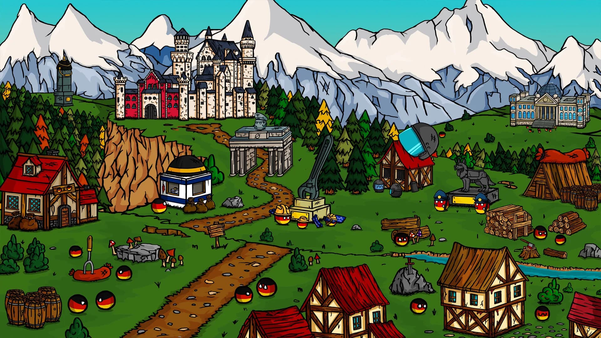 CountryBalls Heroes görsel 11