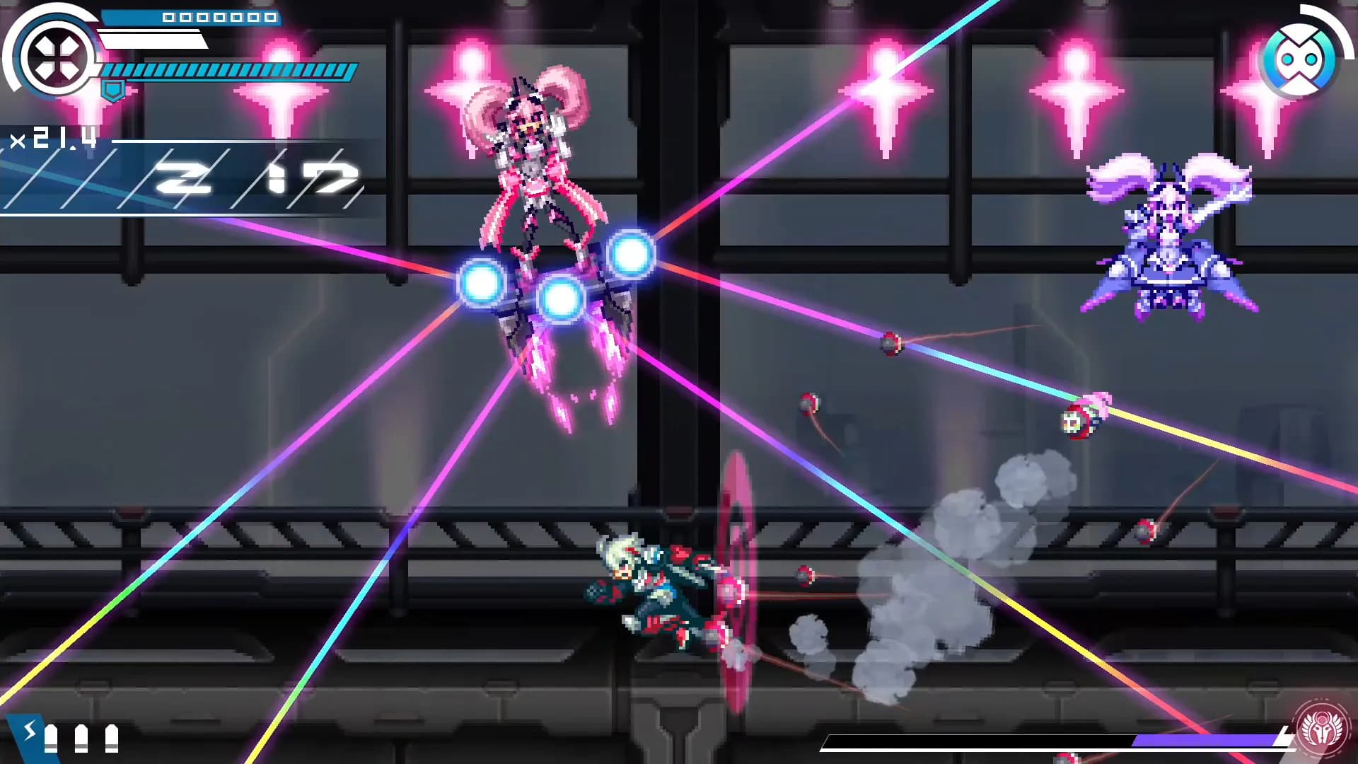 Gunvolt Chronicles: Luminous Avenger iX görsel 2