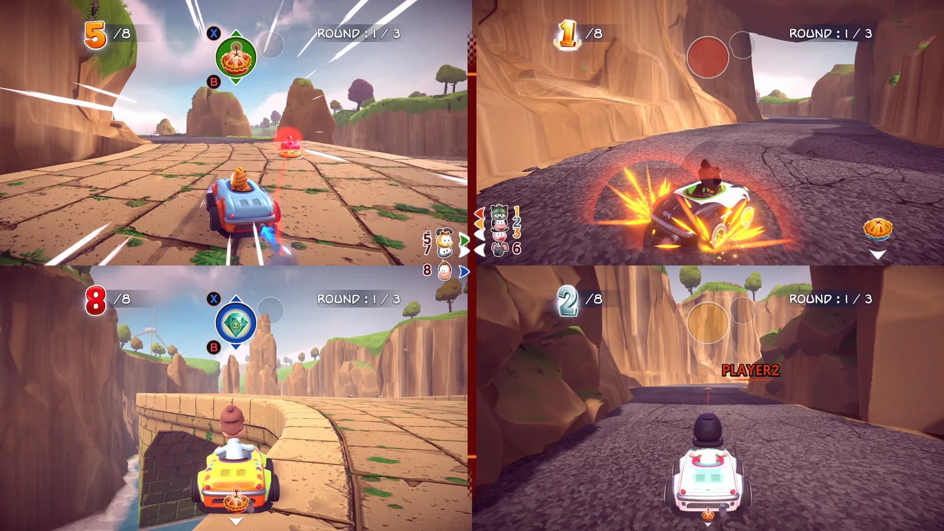 Garfield Kart - Furious Racing görsel 15