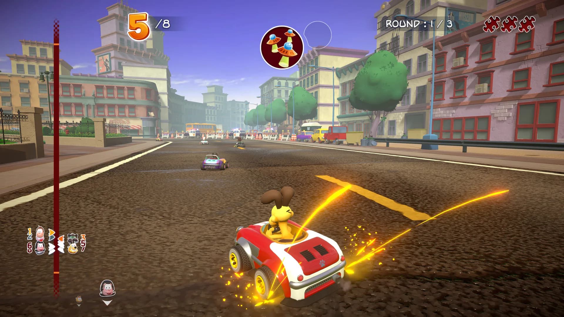 Garfield Kart - Furious Racing görsel 10