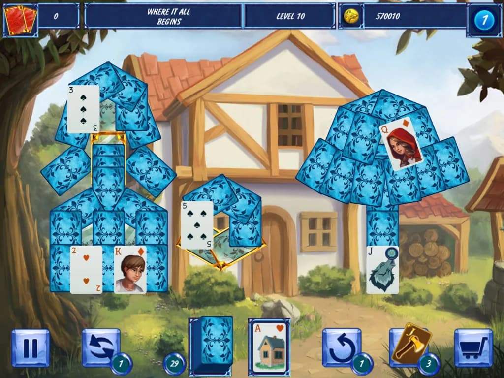 Fairytale Solitaire: Red Riding Hood görsel 2