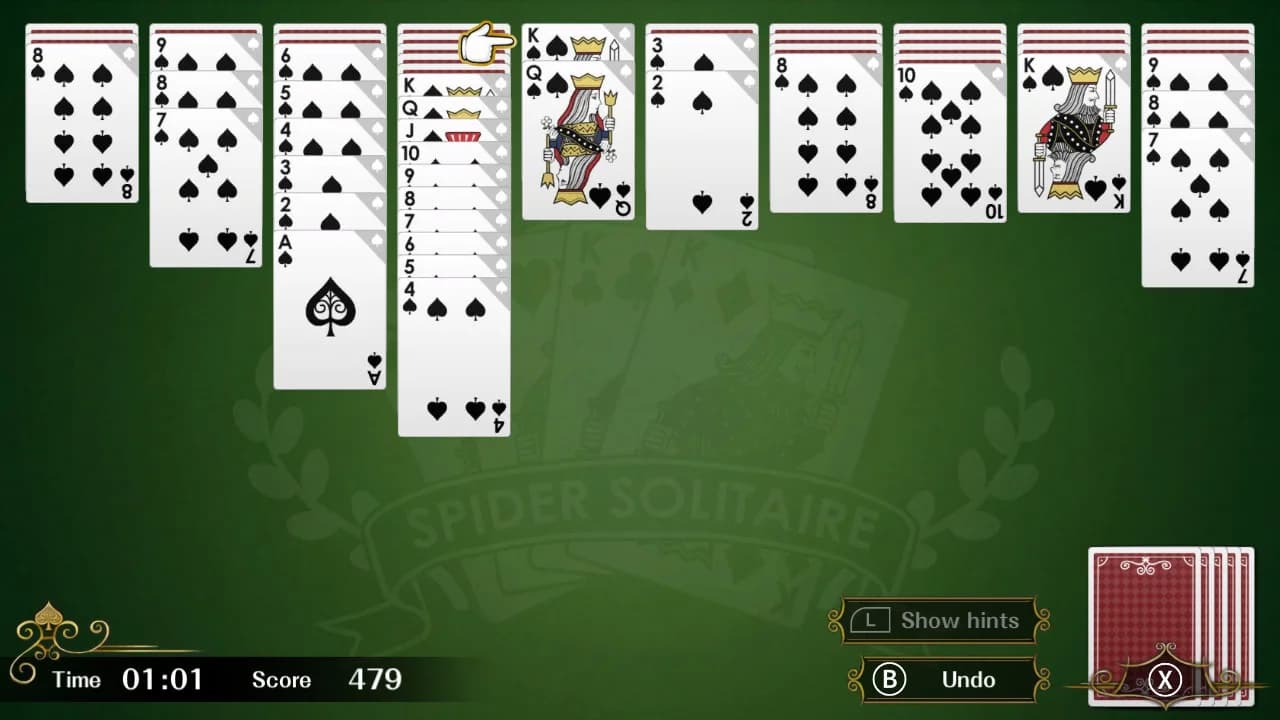 Spider Solitaire F görsel 2