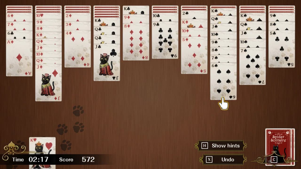 Spider Solitaire F görsel 4