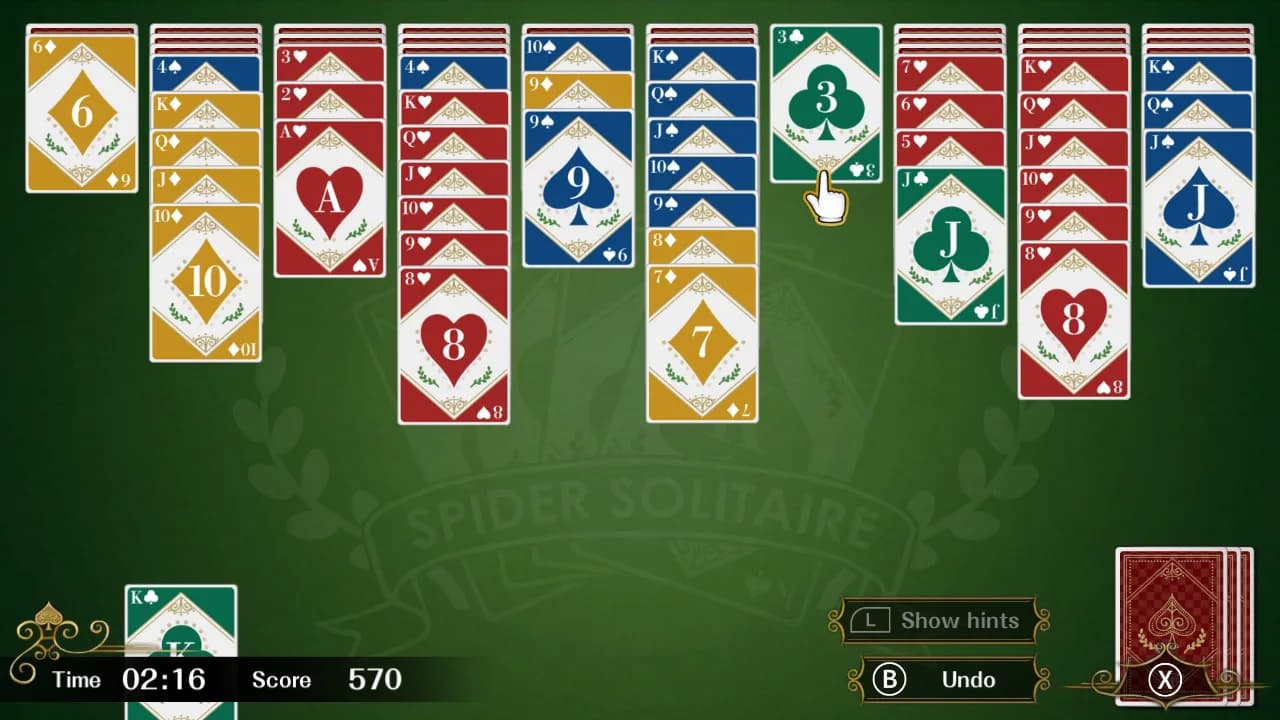 Spider Solitaire F görsel 5