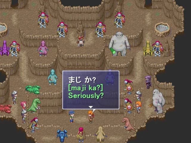 Learn Japanese RPG: Hiragana Forbidden Speech görsel 15