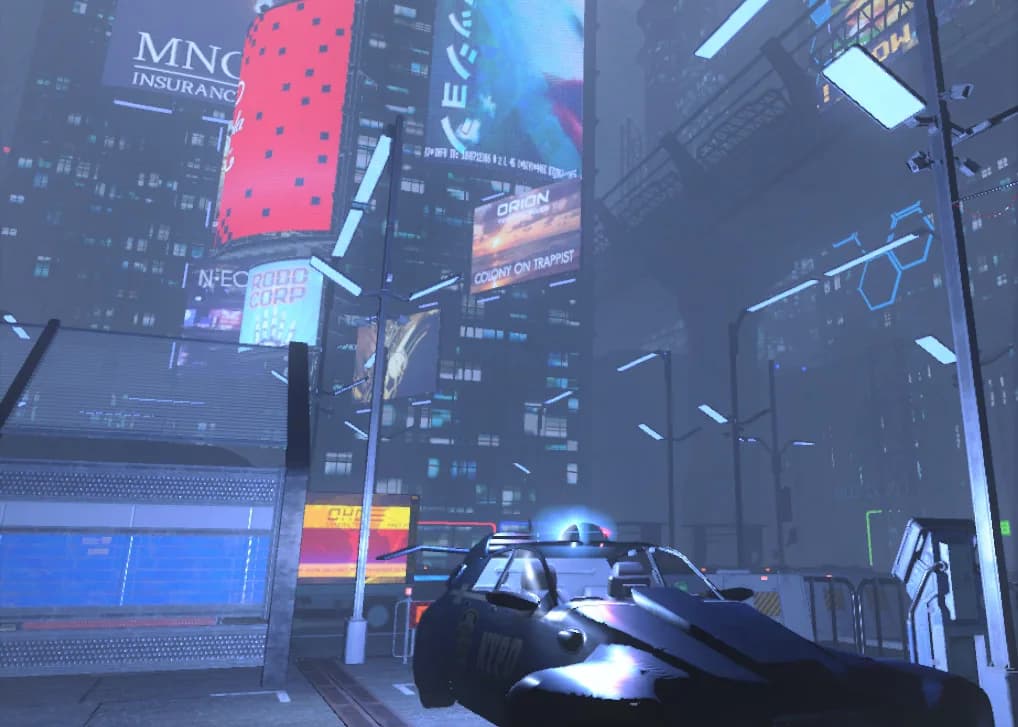 Electric Sheep: A Cyberpunk Dystopia görsel 2