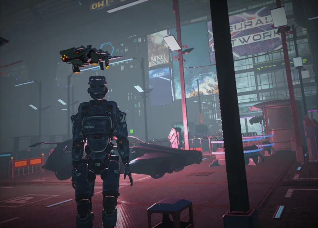 Electric Sheep: A Cyberpunk Dystopia görsel 7