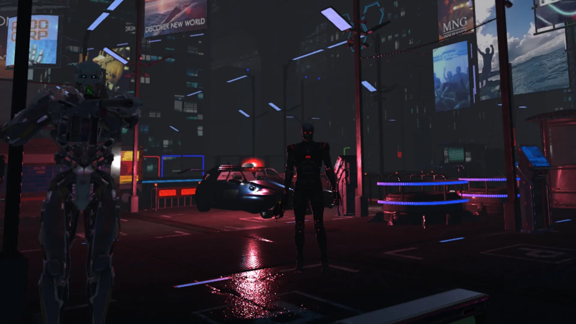 Electric Sheep: A Cyberpunk Dystopia görsel 8