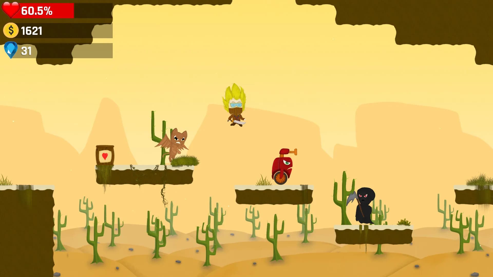 VQD : Platformer Adventures görsel 5