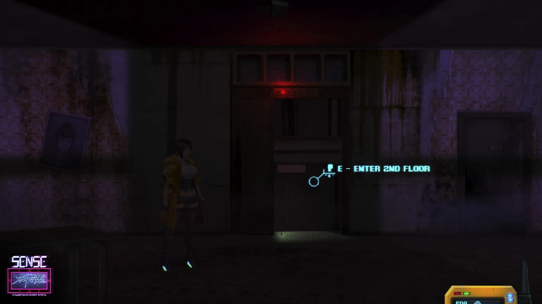 Sense - 不祥的预感: A Cyberpunk Ghost Story görsel 11