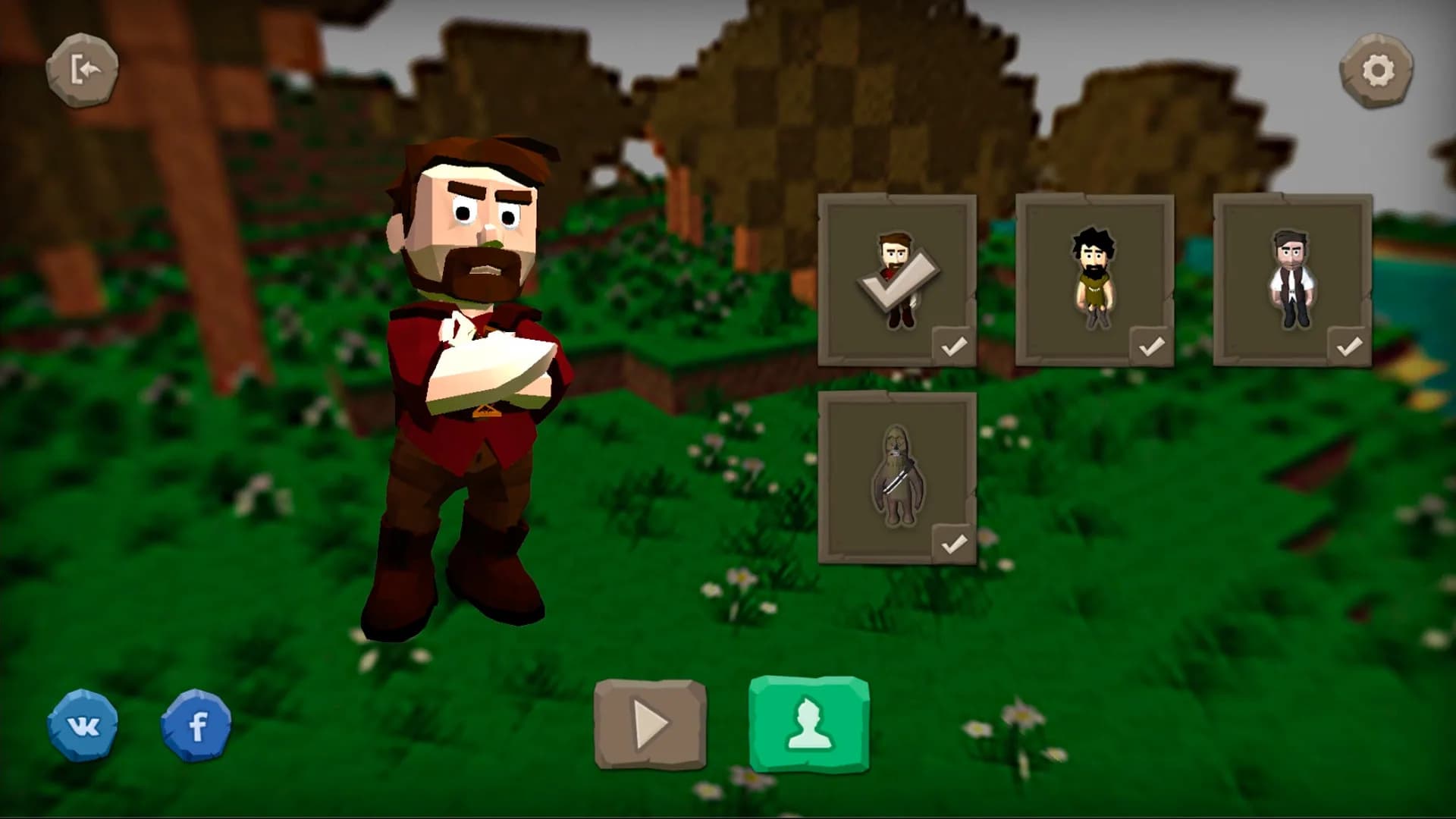 Crafting Block World görsel 2