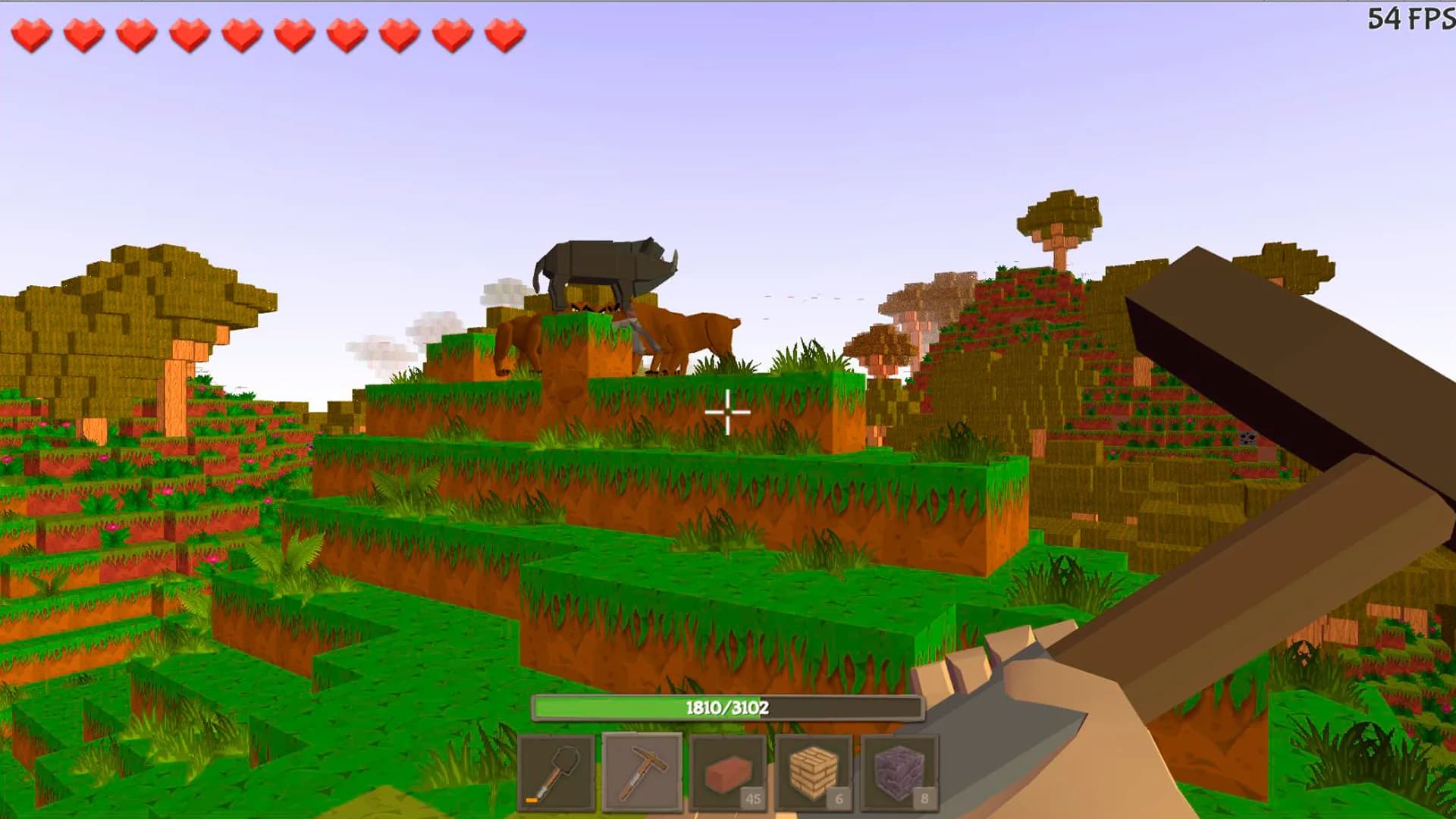 Crafting Block World görsel 3
