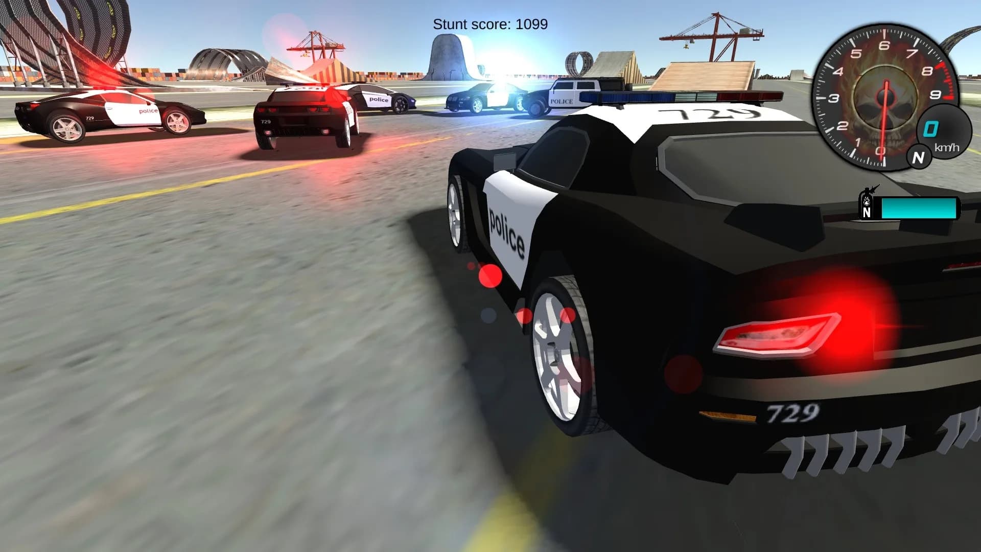 Police Stunt Cars görsel 2