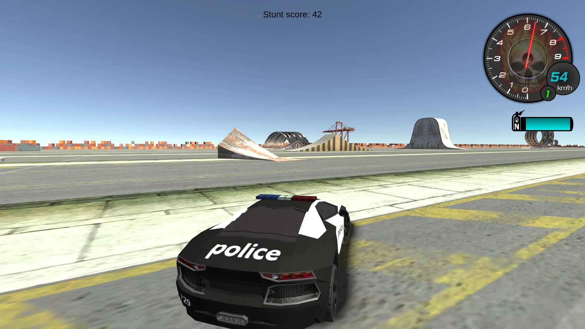 Police Stunt Cars görsel 8