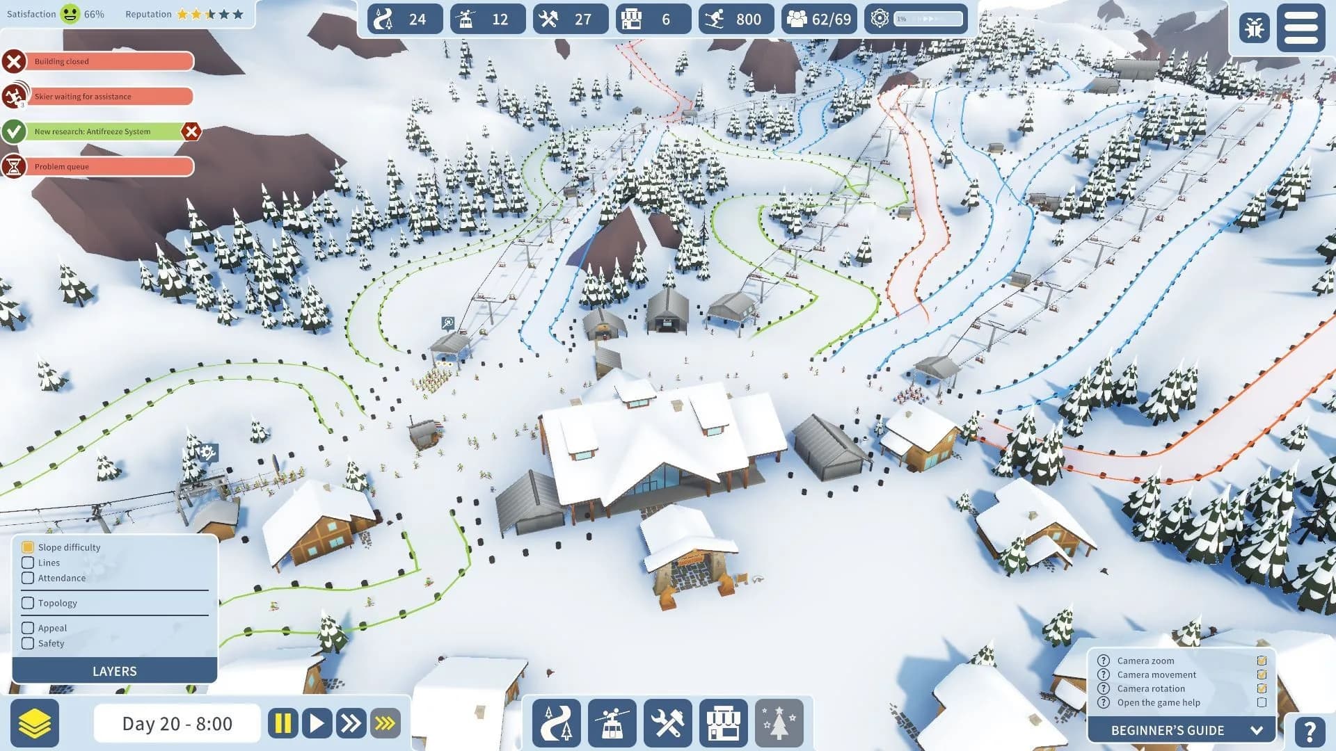Snowtopia: Ski Resort Builder görsel 2