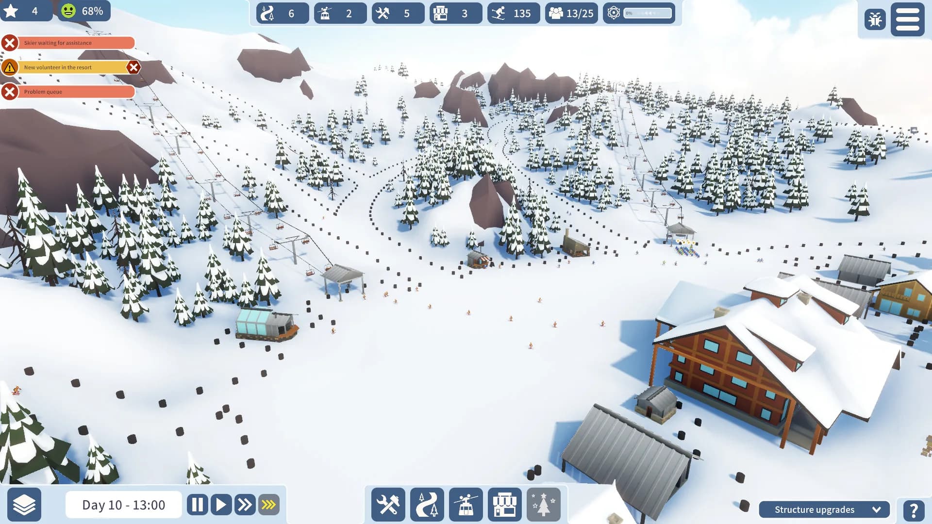 Snowtopia: Ski Resort Builder görsel 3