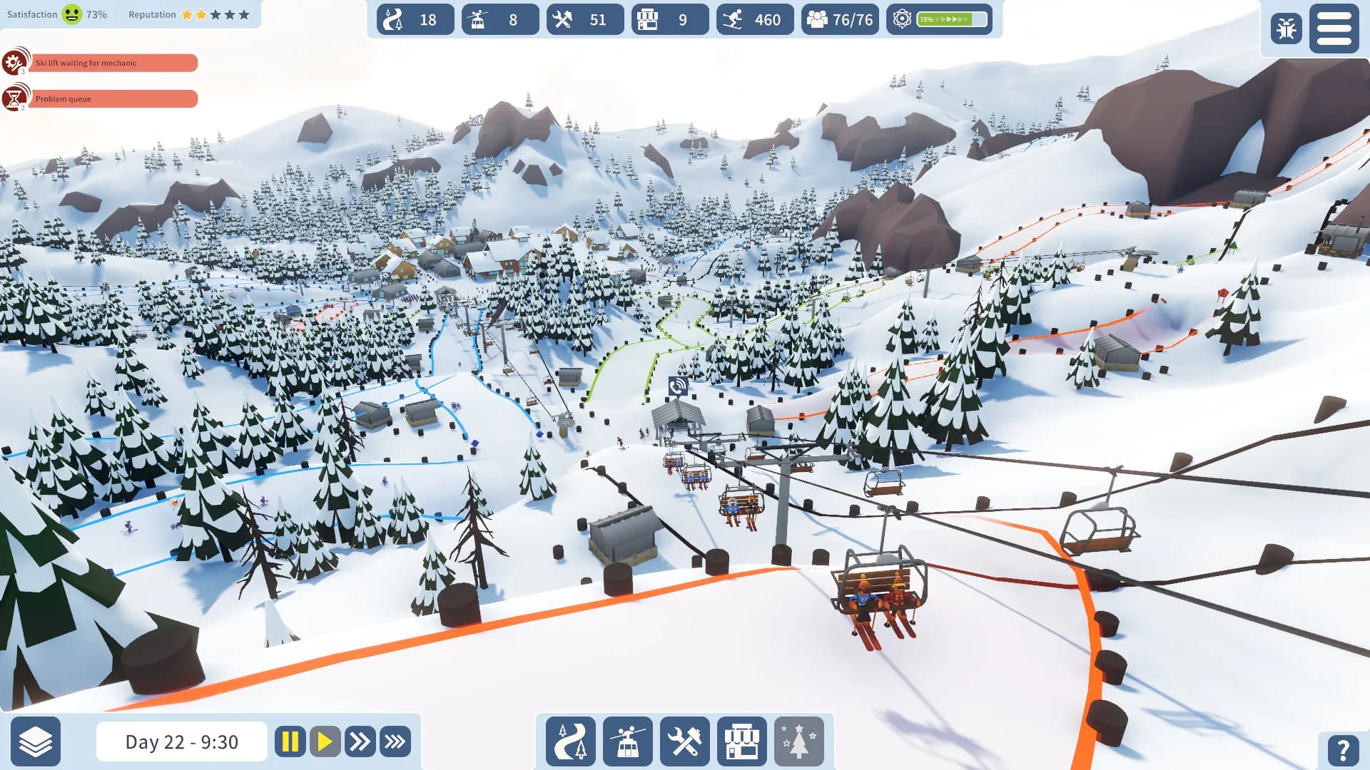 Snowtopia: Ski Resort Builder görsel 5