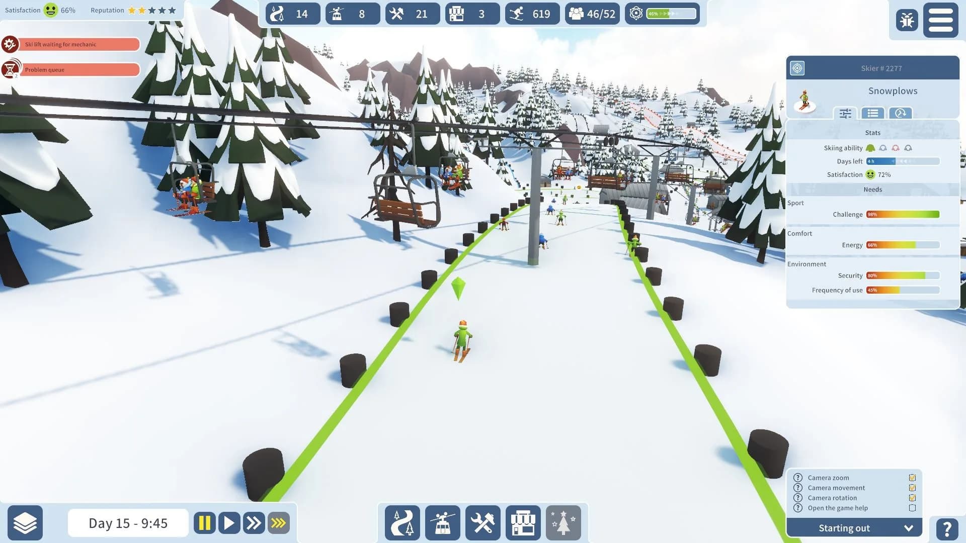 Snowtopia: Ski Resort Builder görsel 7