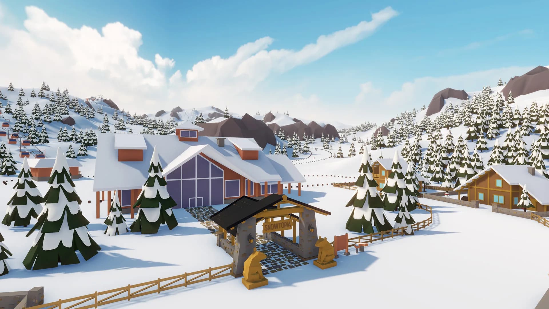 Snowtopia: Ski Resort Builder görsel 9