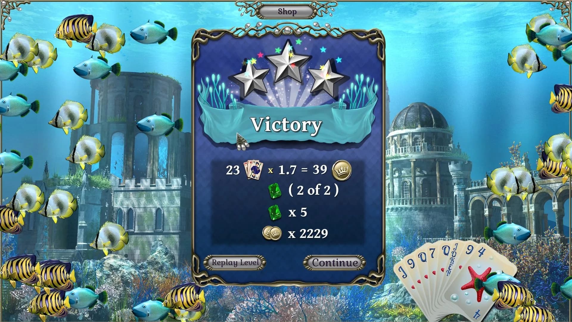 Jewel Match Atlantis Solitaire - Collector's Edition görsel 12