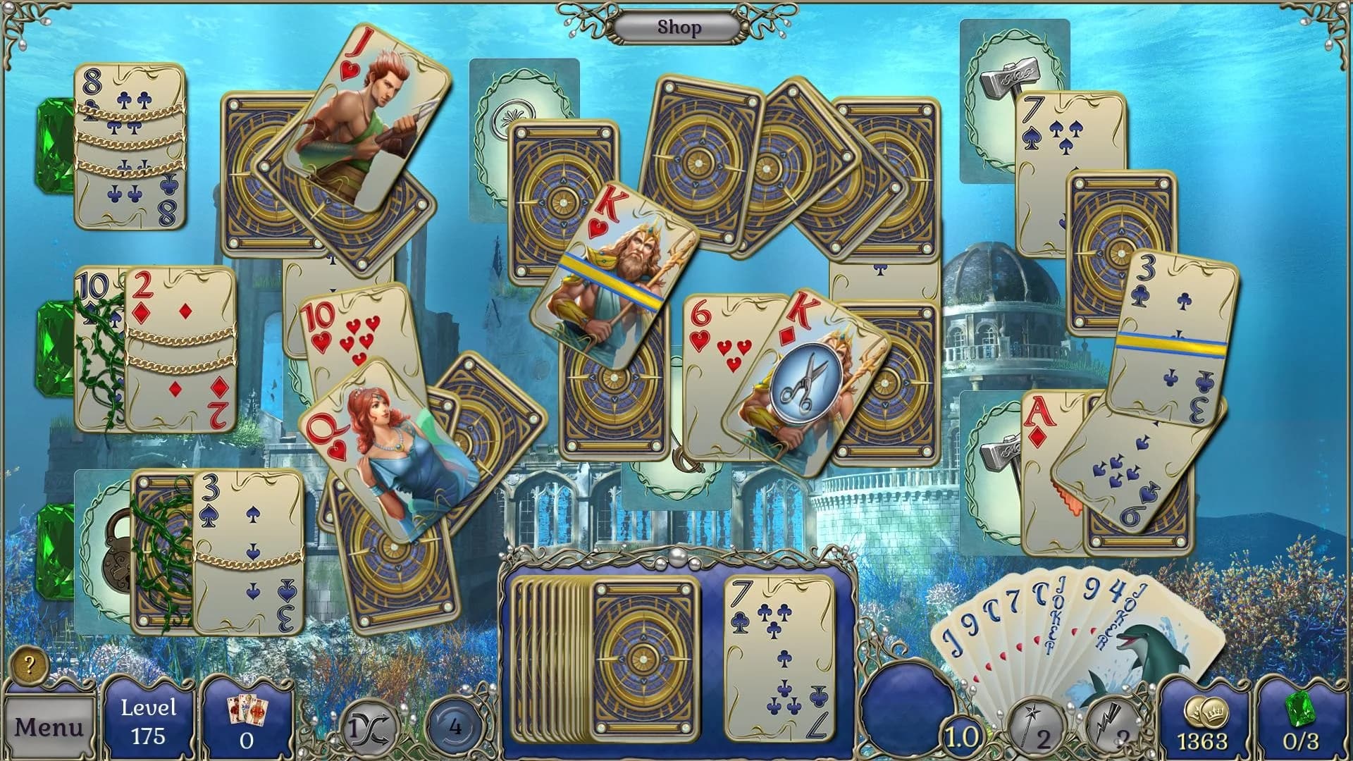 Jewel Match Atlantis Solitaire - Collector's Edition görsel 15