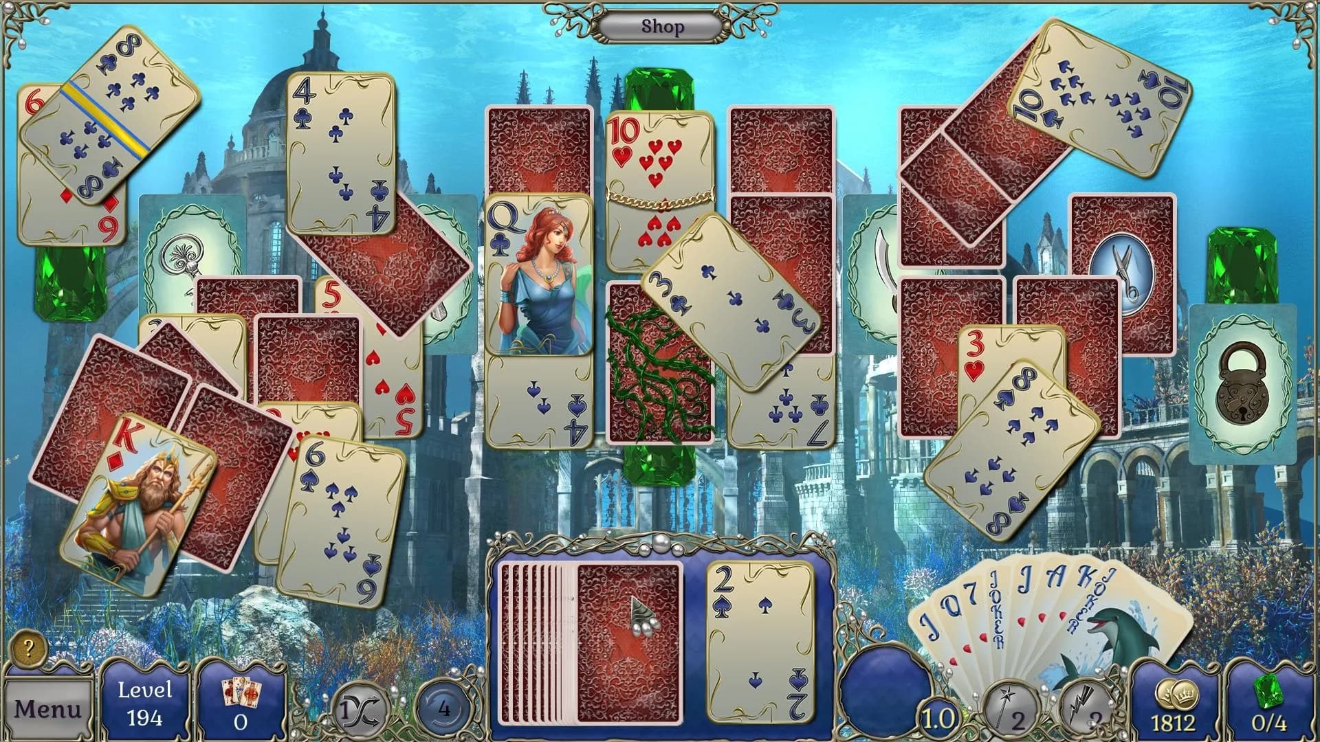Jewel Match Atlantis Solitaire - Collector's Edition görsel 6
